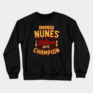 Amanda Nunes The Lioness Crewneck Sweatshirt